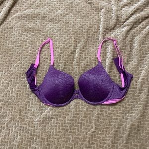Purple push up bra from Victoria Secret